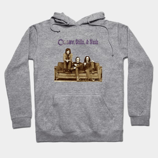 Cosby, Stills, & Nash Hoodie by The Curious Cabinet